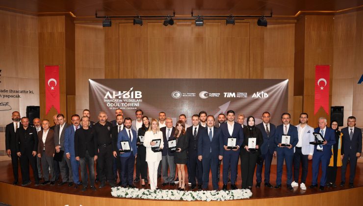 Mersin’de İhracat Başarıları Ödül Töreni