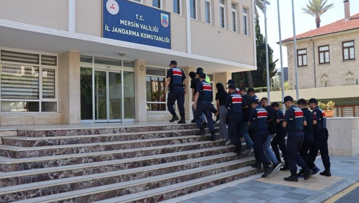 Mersin’de Silahlı Gaspa Operasyon: 5 Gözaltı