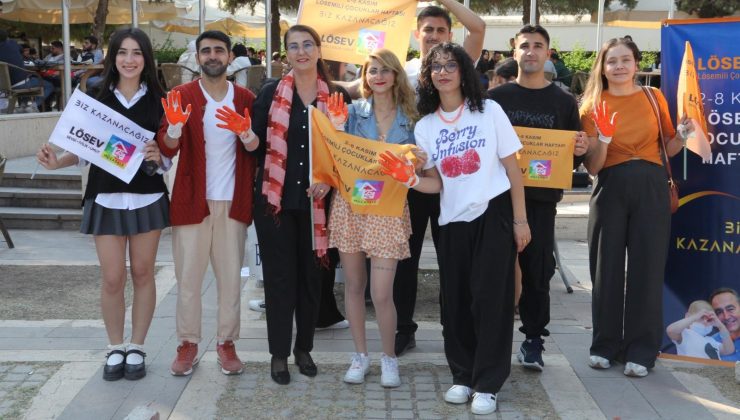 Mersin Üniversitesi’nde Lösemili Çocuklar Haftası Etkinliği