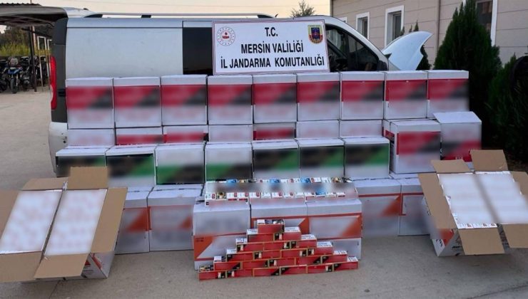 Mersin’de 620 Bin Kaçak Makaron Ele Geçirildi